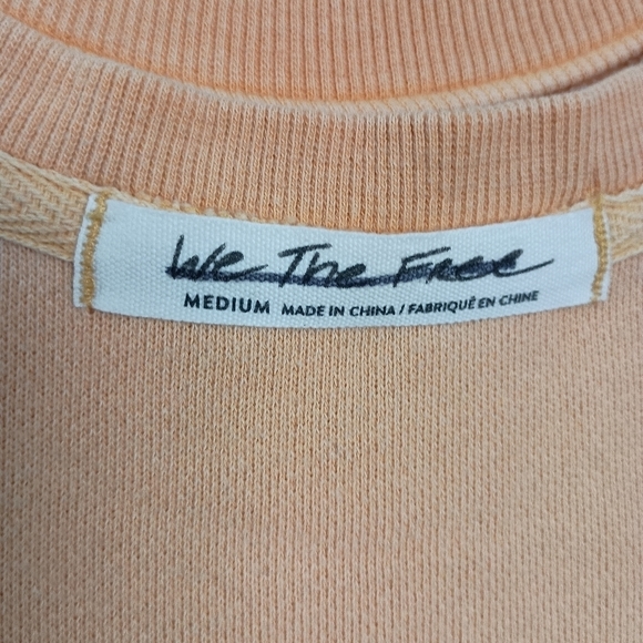 NWOT Free People Terry Mini Dress in Mustard - Picture 4 of 5